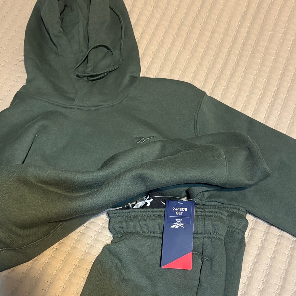 Reebok Forest Green Tracksuit